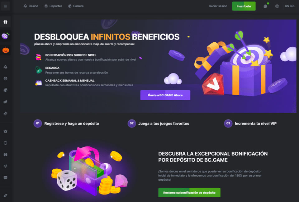 A página inicial do casino fornece sempre as últimas notícias sobre produtos de apostas, competições desportivas ou probabilidades de apostas. Existem muitas promoções diárias e baseadas em atividades que os jogadores podem seguir para ganhar bônus enormes.